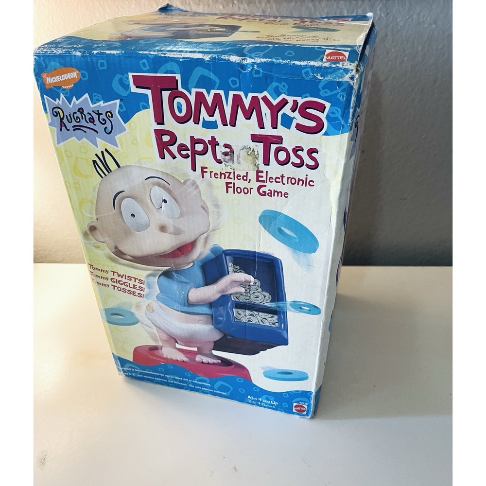 Nickelodeon Rugrats Tommy's Reptar‎ Toss Frenzied Electronic Floor Game New READ
